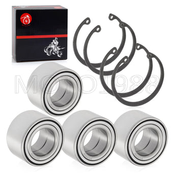 compare product 4PCS Front/Rear Wheel Bearing Kit for Yamaha Grizzly 550/660/700