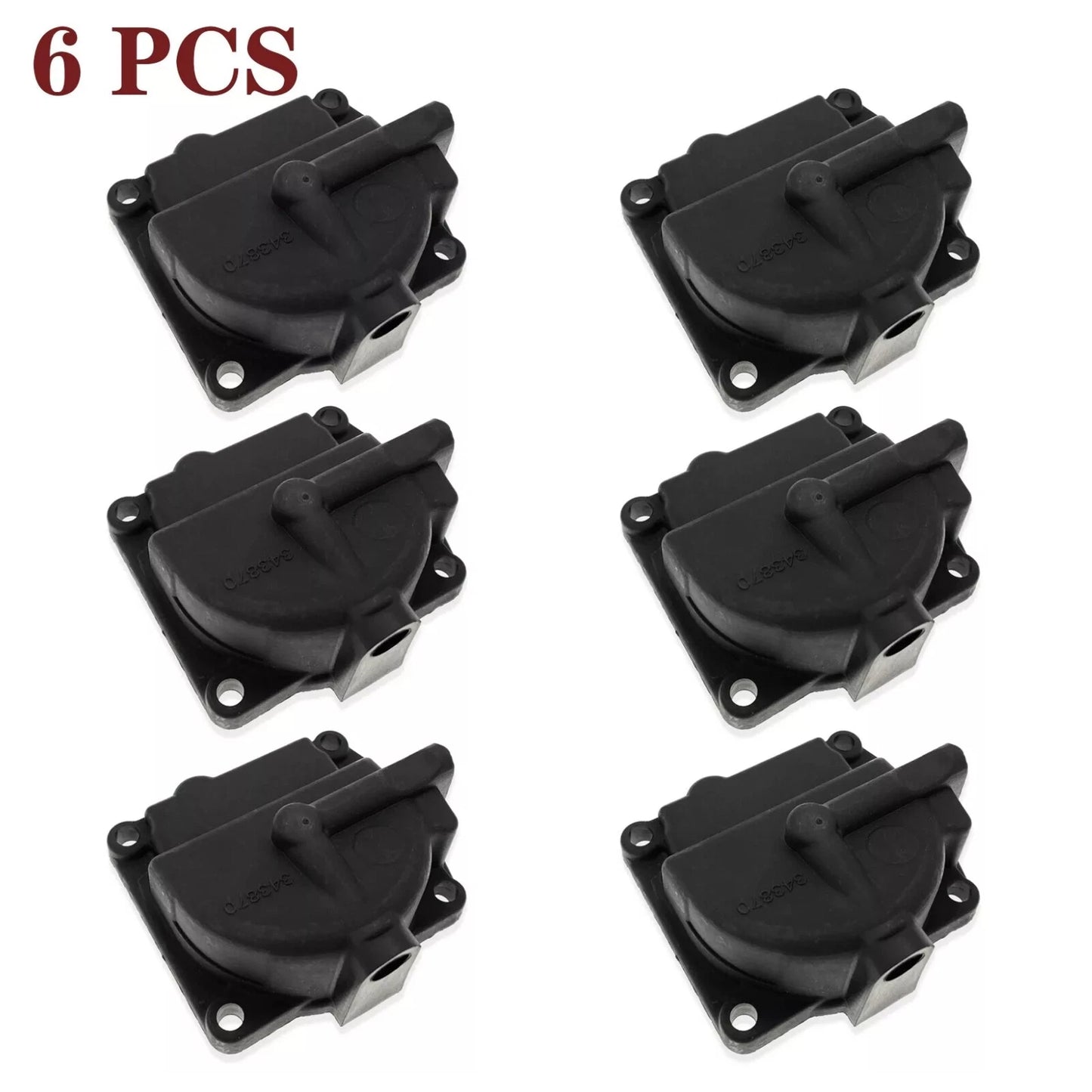 6 Chamber Assembly Carb Bowl, Float for Johnson/Evinrude/OMC Repl