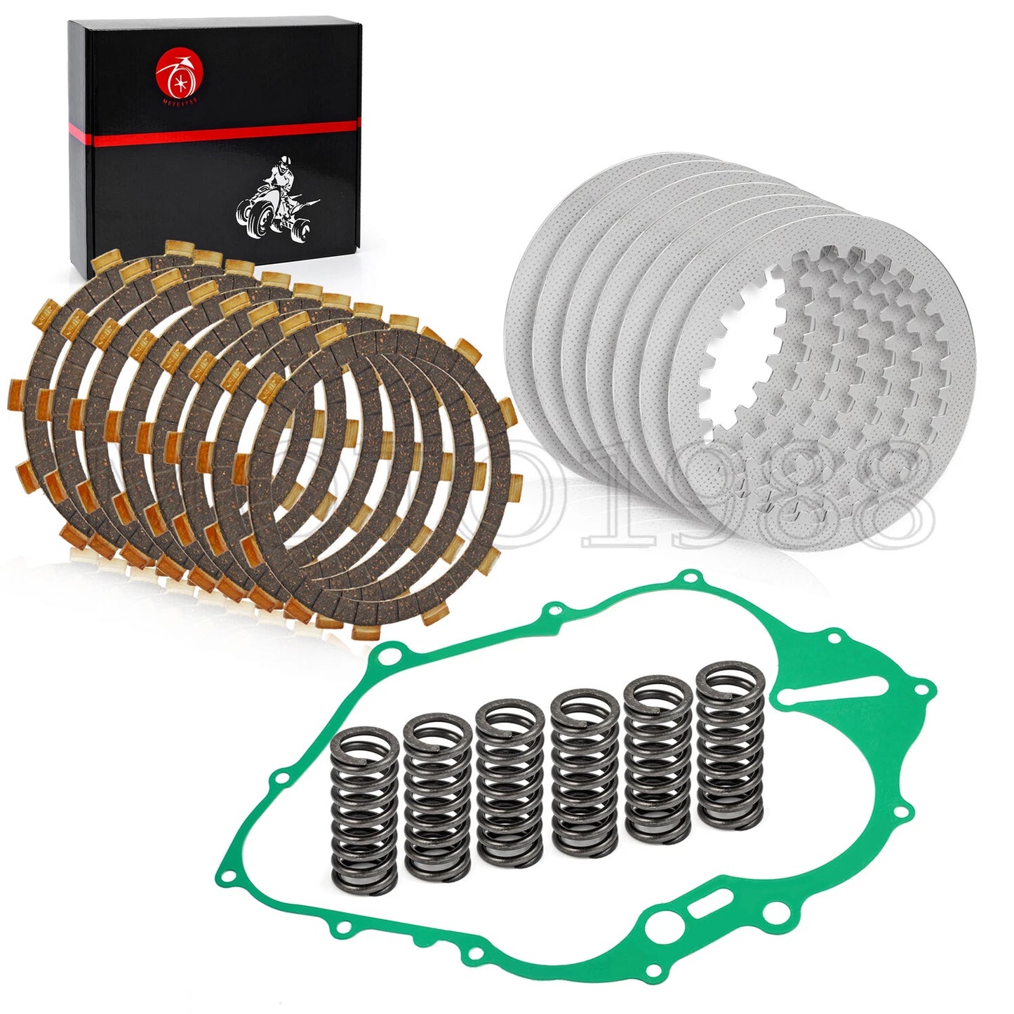 Clutch Kit Heavy Duty Springs & Cover Gasket for Yamaha YFM660R Raptor 2001-2005