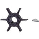 Pursun Outboard 9.9/15HP Water Pump Rubber Impeller & Key for F15 Models