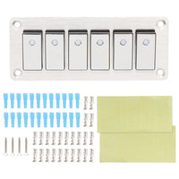 Multiroad Switch Panel Aluminum Plate 16A for Boats