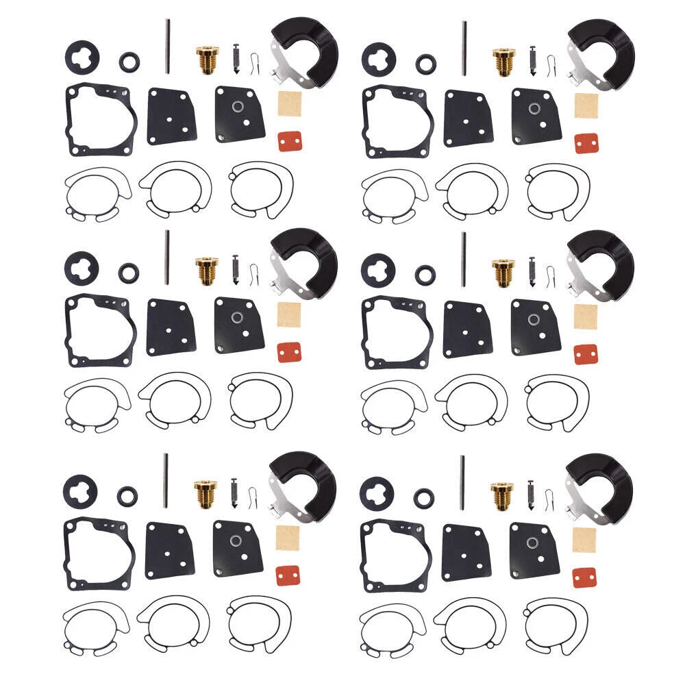 Carburetor Kits for Johnson Evinrude V4/V6 (90-175 HP) 18-7247, 438996, 436852