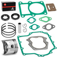 Engine Piston Gasket Rebuild Kit for Club Car Gas Golf Cart 1986-1991