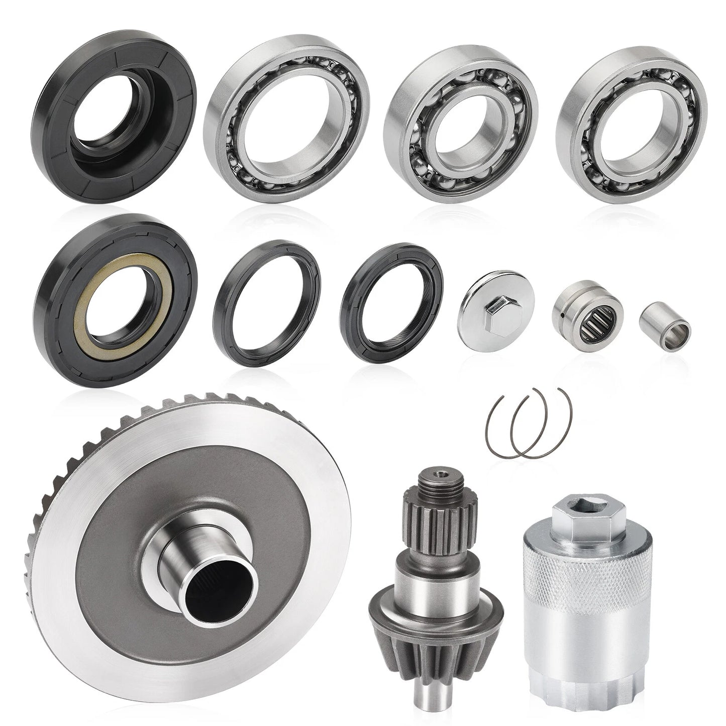 Rear Diff. Ring Pinion Gear Bearings for Honda Rancher TRX350FE/FM/TE/TM 2000-06