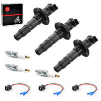 Ignition Coil & Spark Plugs for Sea-Doo RXT/RXP/GTX/GTR 155/215/255/260