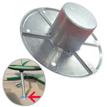 compare product Marine Accessories Round Flush Mount Aluminum Base for Boat Practical Design