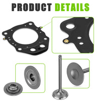 Cylinder Intake Exhaust Valve Kit for Honda Rancher TRX420 (2007-2014)