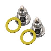 2 PCS Marine Magnetic Outdrive Gear Case Drain Plug for OMC/BRP 22-22