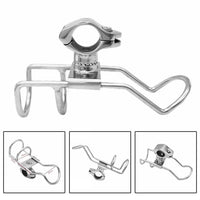 316 Stainless Steel Adjustable Rod Holder for Boats, 25mm/32mm Clamp Tubes