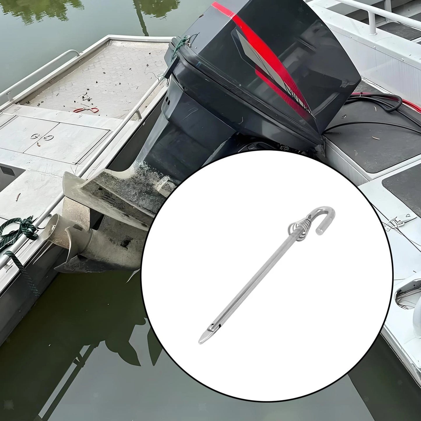 Outboard Engine Tilt Rod Bracket for Yamaha T9.9/T25/T30HP