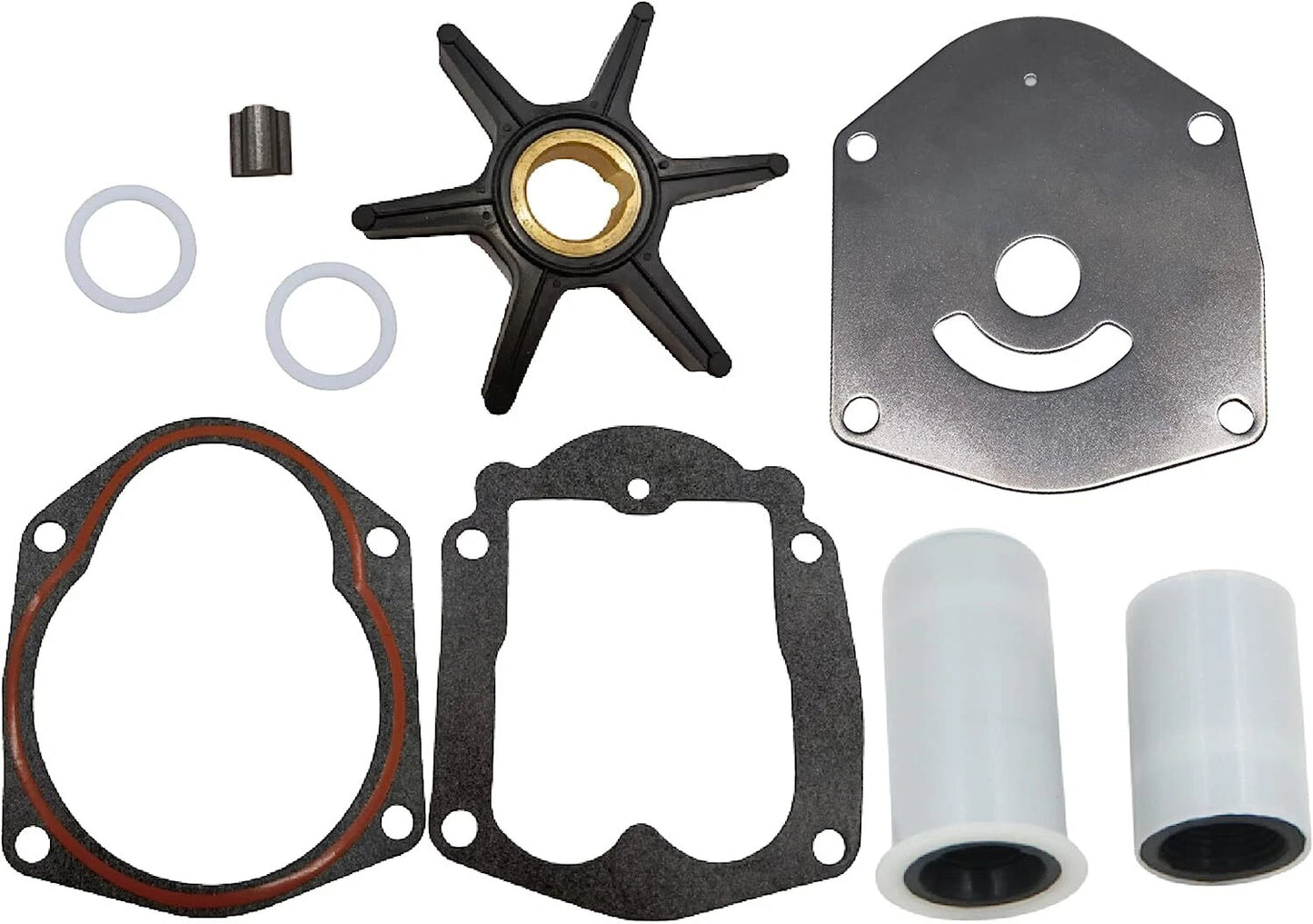 Water Pump Impeller Kit for Mercury Mariner 25/30/40/50HP 4-Stroke