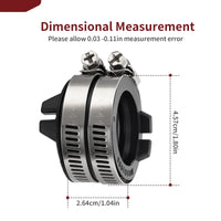 Intake Carb Holders for Honda GL 1500 GL1500 C/CD/CF/CT Valkyrie