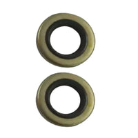 Oil Seal for OMC Evinrude Johnson 9.9/15HP Outboard (2Pcs)