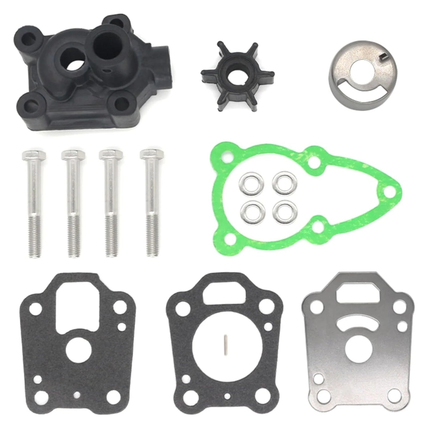 Water Pump Impeller Kit for Mercury Outboard F4/F5/F6 (40-60HP)