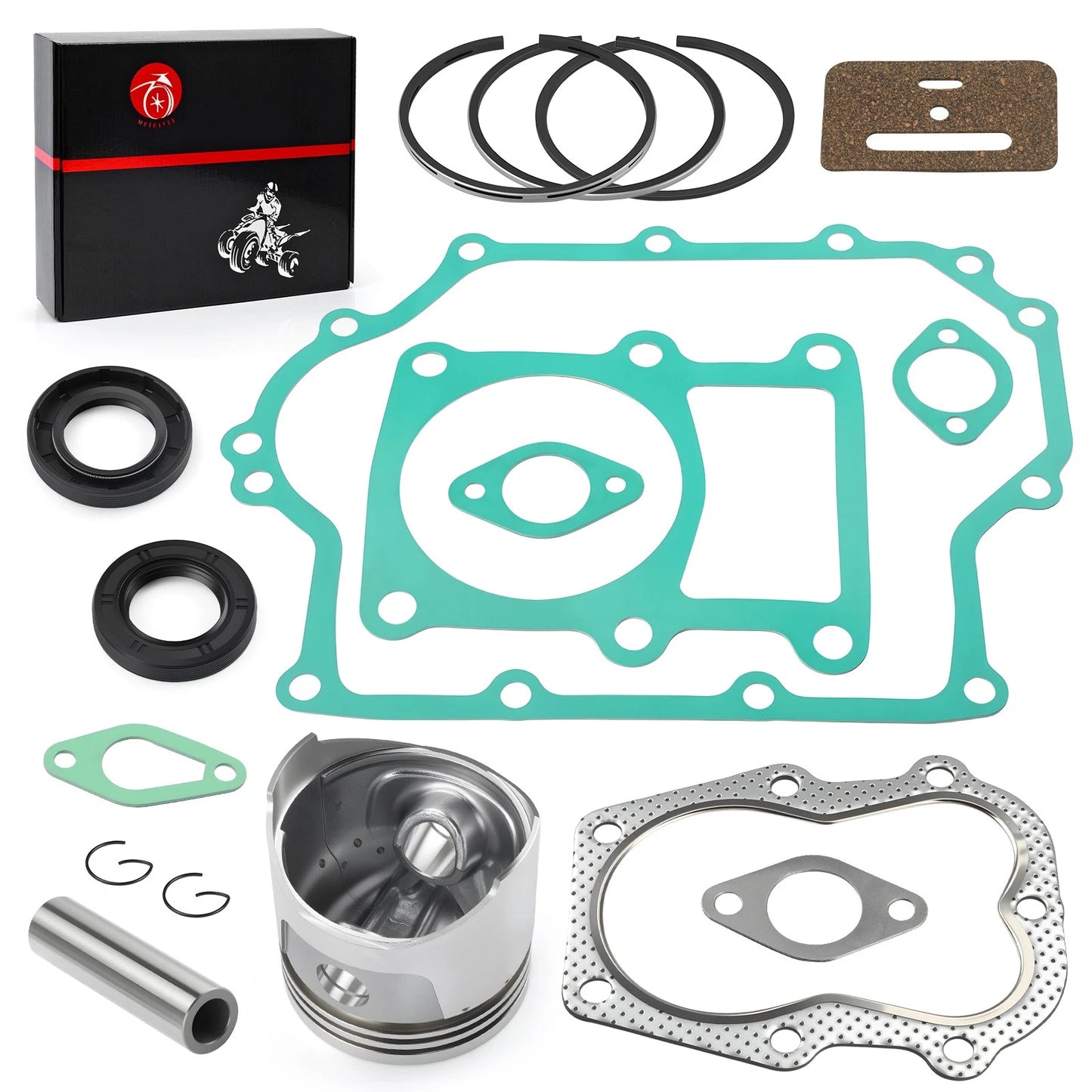 Engine Rebuild Kit for Club Car Gas Golf Cart 86-91 341cc