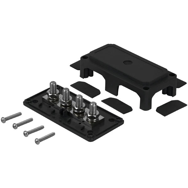 Heavy-Duty 300A Sealed Buss Bar Power Distribution Block - 2 Units