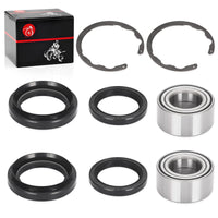 Front Rear Wheel Bearing Circlip Seal for Kawasaki Bayou 400 KLF400 1993-99