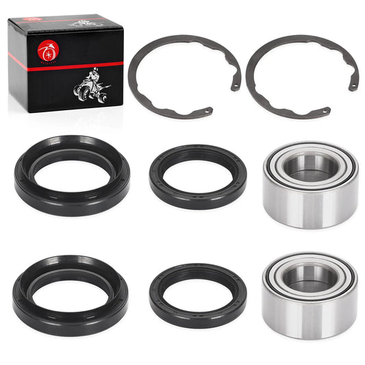 Front Rear Wheel Bearing Circlip Seal for Kawasaki Bayou 400 KLF400 1993-99