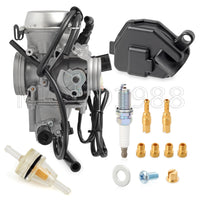 Carburetor & Spark Plug for Honda Foreman Rubicon 500 TRX500 FA/FGA/FPA