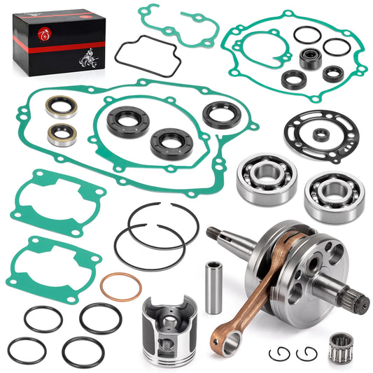 Complete Crankshaft & Engine Rebuild Kit for Kawasaki KX 100 (2001-2005)