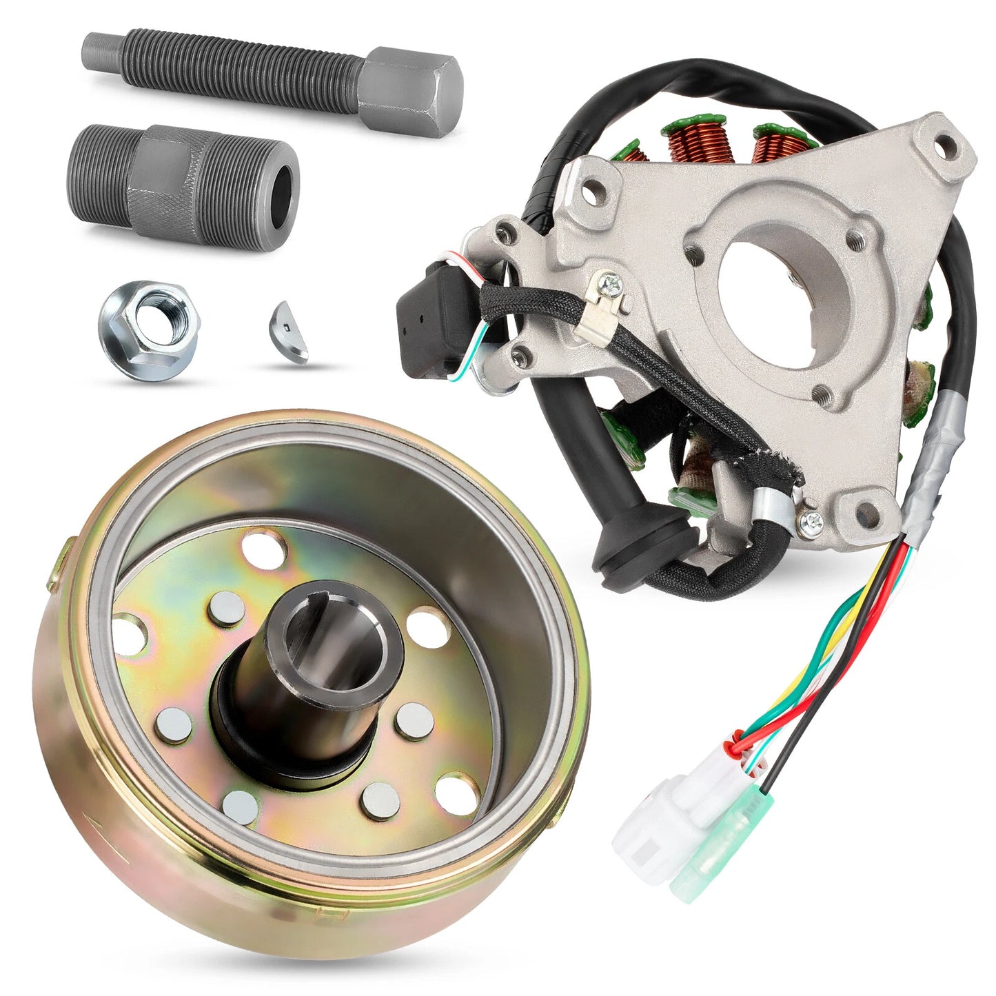 Stator Flywheel Rotor & Puller for Yamaha Banshee 350 YFZ350 1995-2006