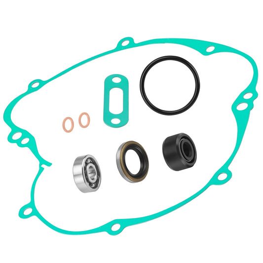 Water Pump Rebuild Kit w/ Clutch Cover Gasket Seal for Kawasaki KX60 (1985-2003)