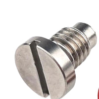 2 Pieces Gear Straight Screw for Outboard Motors Red Steel Gasket