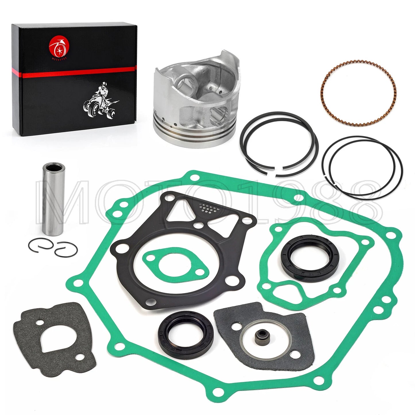 Yamaha Golf Cart Standard Piston Ring & Gasket Kit for G2/G8/G9 (1985-1994)
