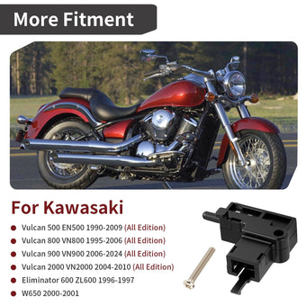 compare product Waterproof Left Clutch Lever Switch for Kawasaki Vulcan 500 EN500 (1990-2009)