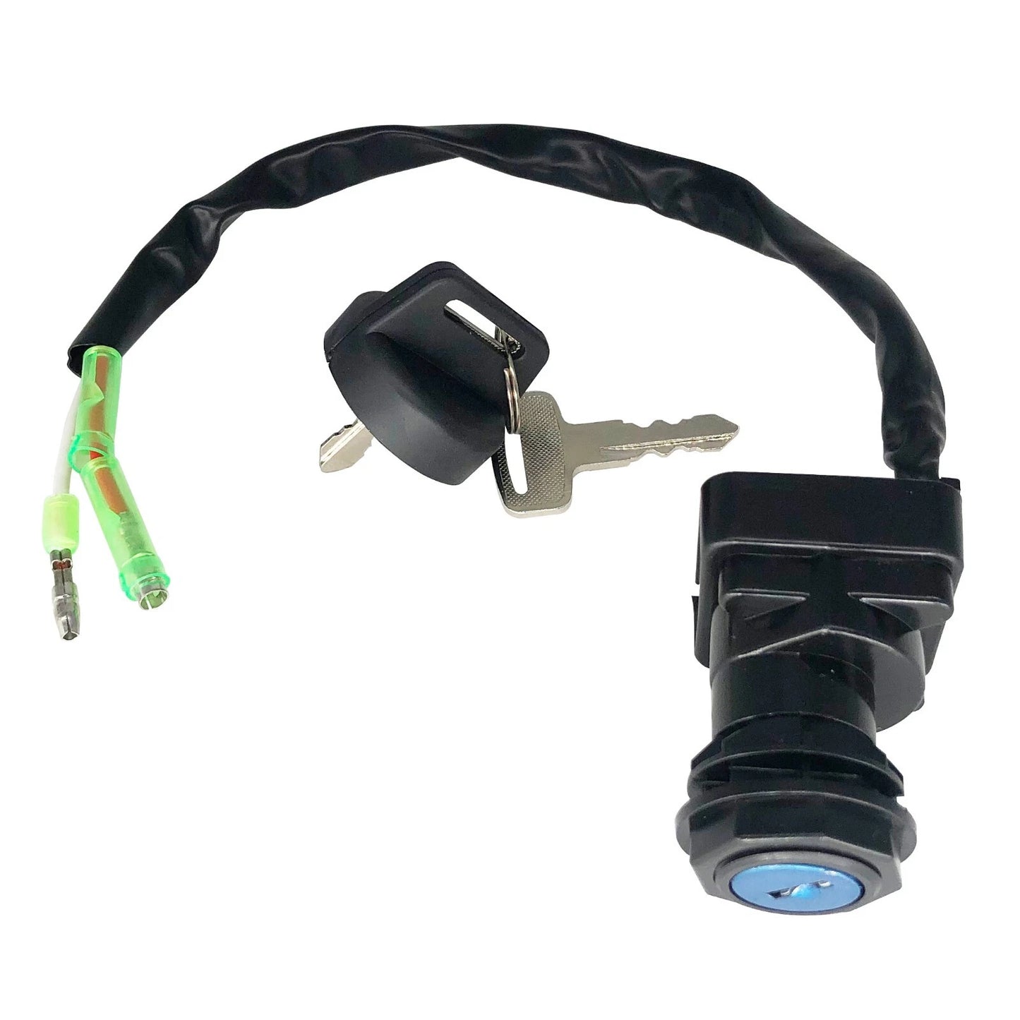 Bayou 400 Starter Motor for Kawasaki KLF400 4X4 (1993-1999) with Relay & Switch