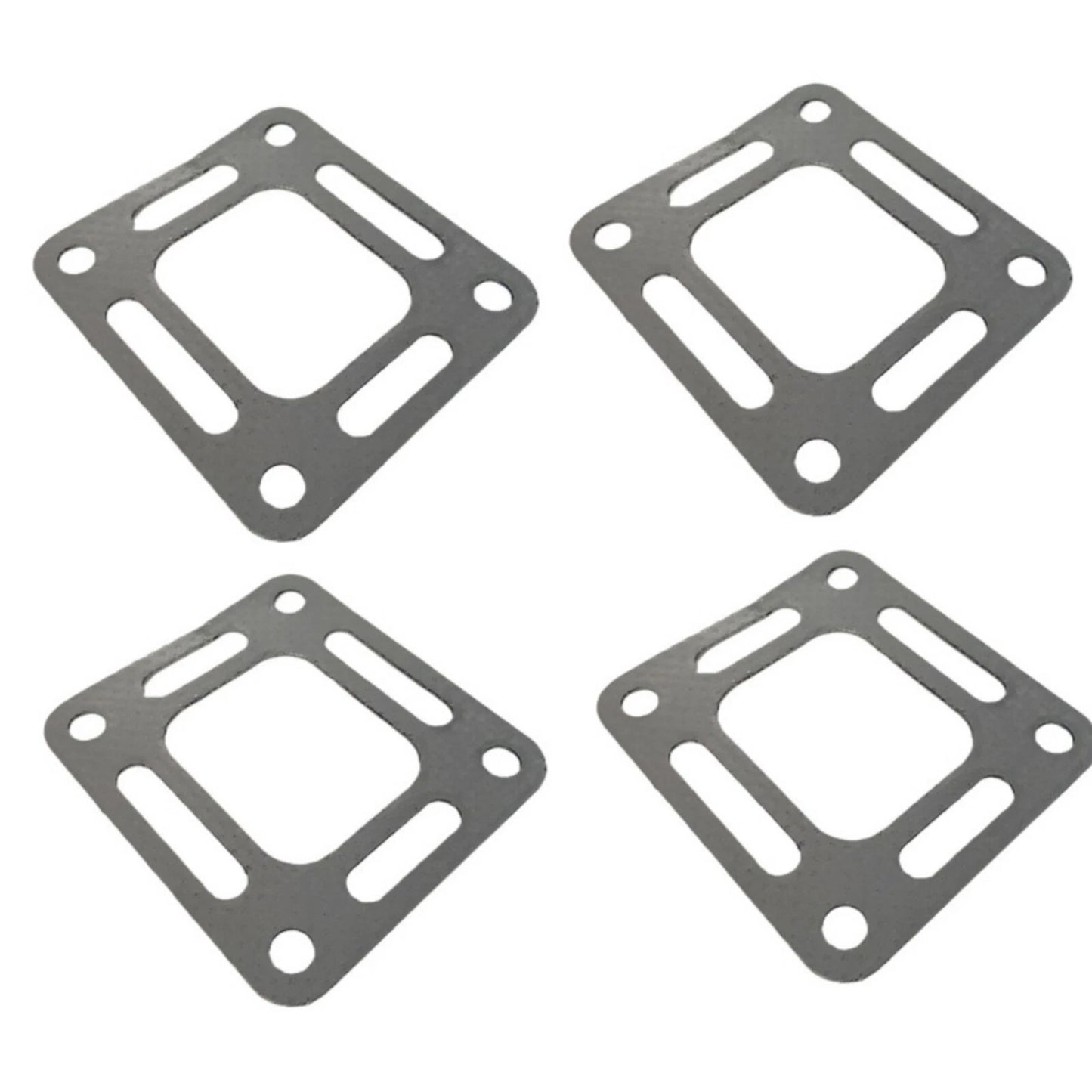 4-Pack Manifold Riser Elbow Gaskets for Mercruiser 4.3/5.0/5.7/454/502
