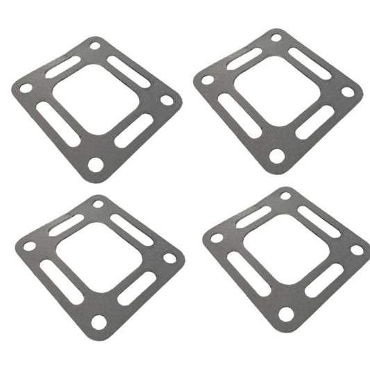 4-Pack Manifold Riser Elbow Gaskets for Mercruiser 4.3/5.0/5.7/454/502