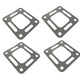 4-Pack Manifold Riser Elbow Gaskets for Mercruiser 4.3/5.0/5.7/454/502