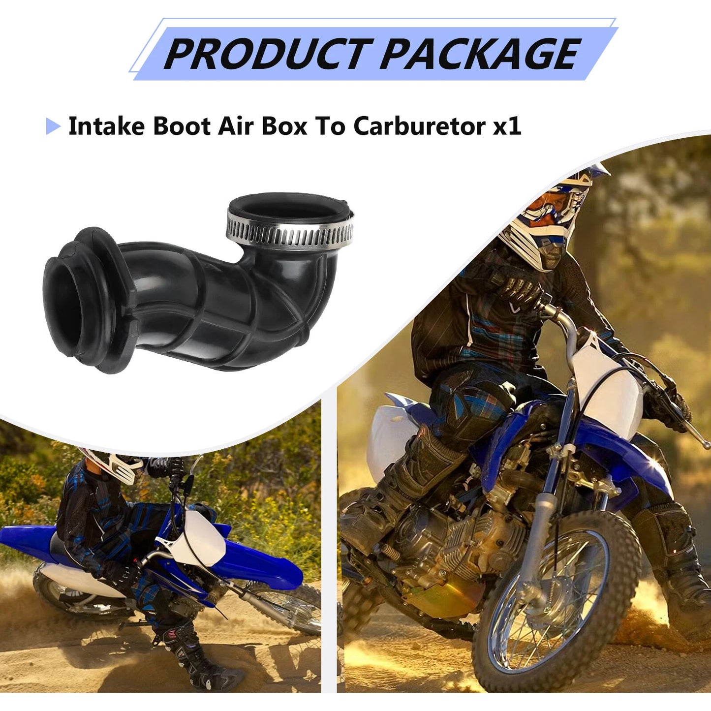 Intake Boot Air Box To Carburetor for Yamaha TTR110E 2008-2012