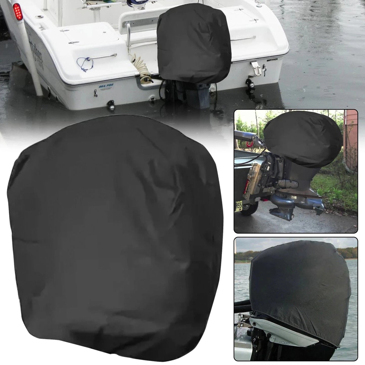 60-100HP Waterproof Yacht Half Outboard Motor Cover for Marine Engines