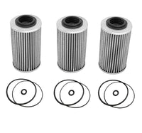 Oil Filter W/O-rings for Sea-Doo GTI/RXT/RXP/GTX 130-300HP 3Pcs