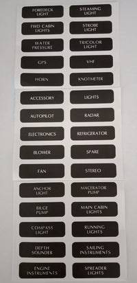 12V 3 Switch Panel Weatherproof Black Textured Alloy Pre-Wired