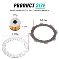 Heavy Duty Clutch Kit w/Gasket for Kawasaki KLX110L 2010-2024