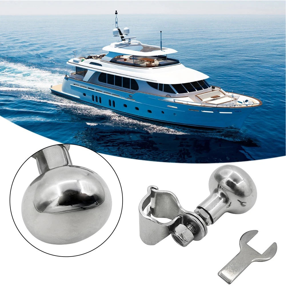 Gloss Steering Wheel Knob Center Cap for Marine Boat/Yacht Applications