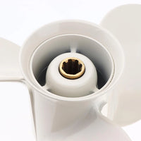 White Outboard Propeller 9-1/4X10 for 9.9HP Yamaha 683/45943/00 EL