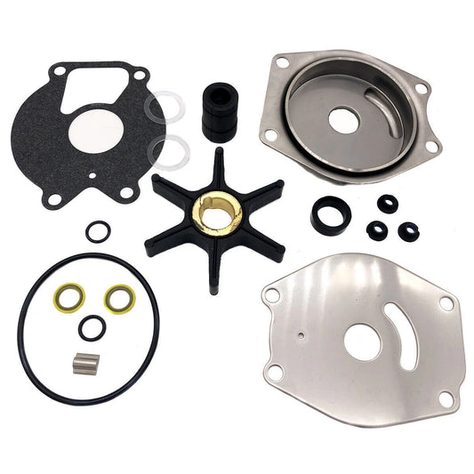 Water Pump Kit for Mercury Outboards 2-Stroke 15-25HP & 4-Stroke 8-13.5HP