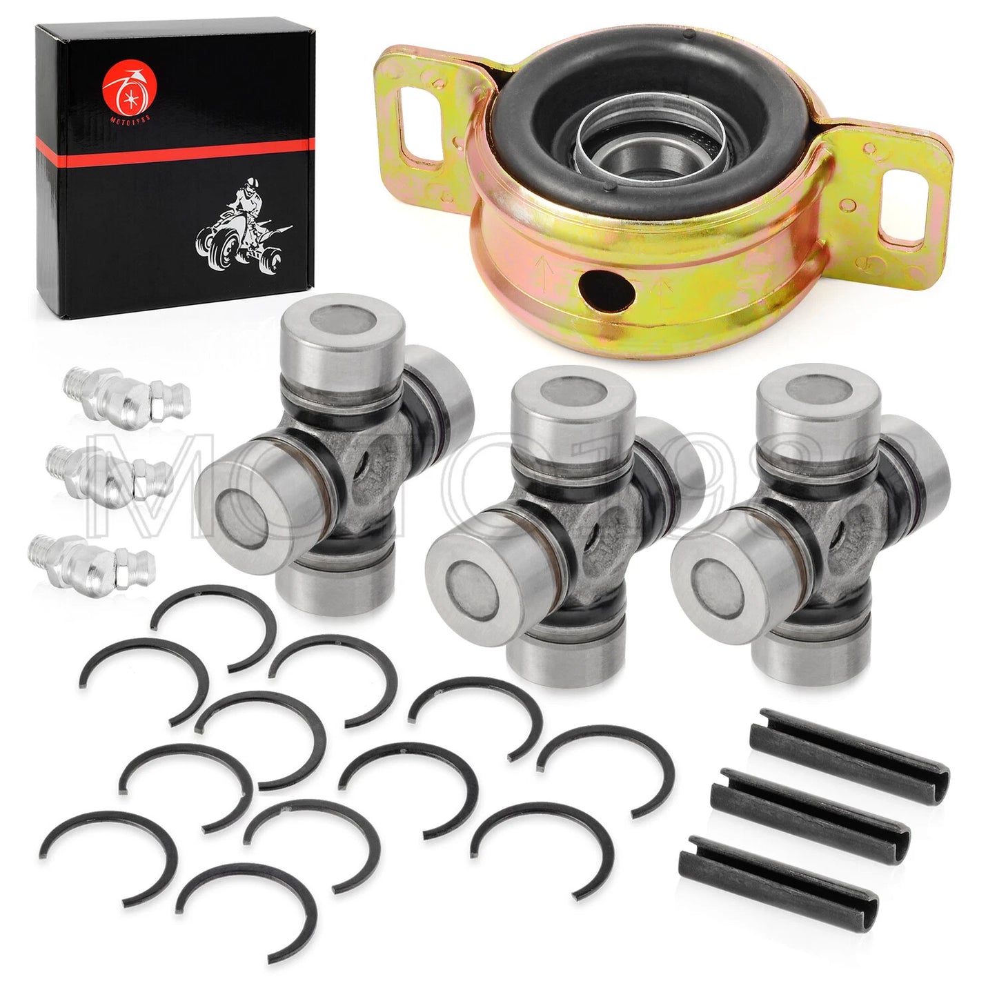 Front Rear Propeller Shaft Bearing Carrier U-Joint for Polaris PWC