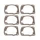 6 Fuel Bowl Gaskets for Johnson/Evinrude 90-175HP (60°)