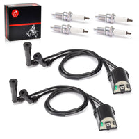 Ignition Coil & Spark Plug for Kawasaki VN1600 Vulcan 1600 (2003-2007)