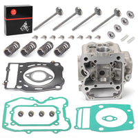Engine Cylinder Head w/ Valve Gasket for Polaris Scrambler 500 (1997-2012)