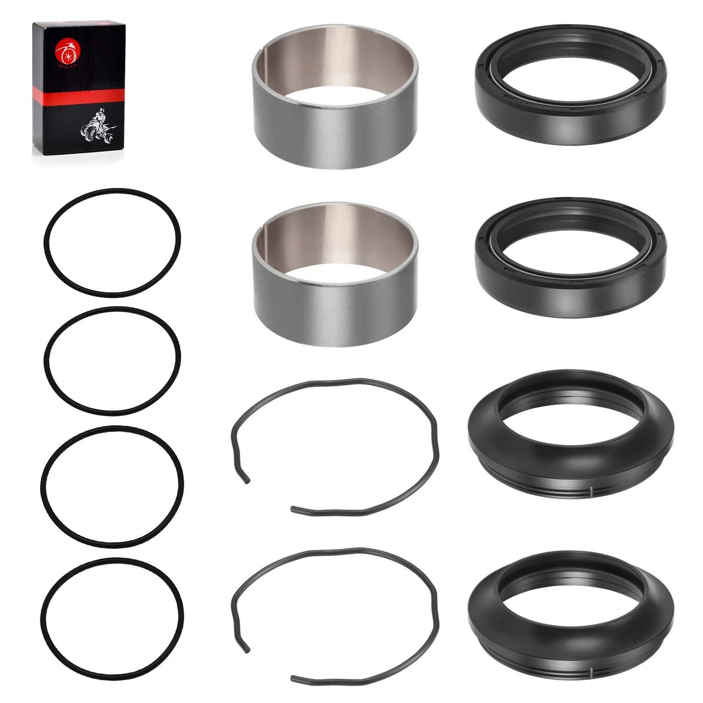 Fork Bushing Dust & Oil Seals Kit for Suzuki GSXR1000 GSX-R 1000 (2009-2024)