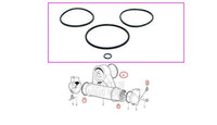 Oil Cooler Re-Seal Kit for Volvo Penta AQ120/AQ171 (1990-1995)