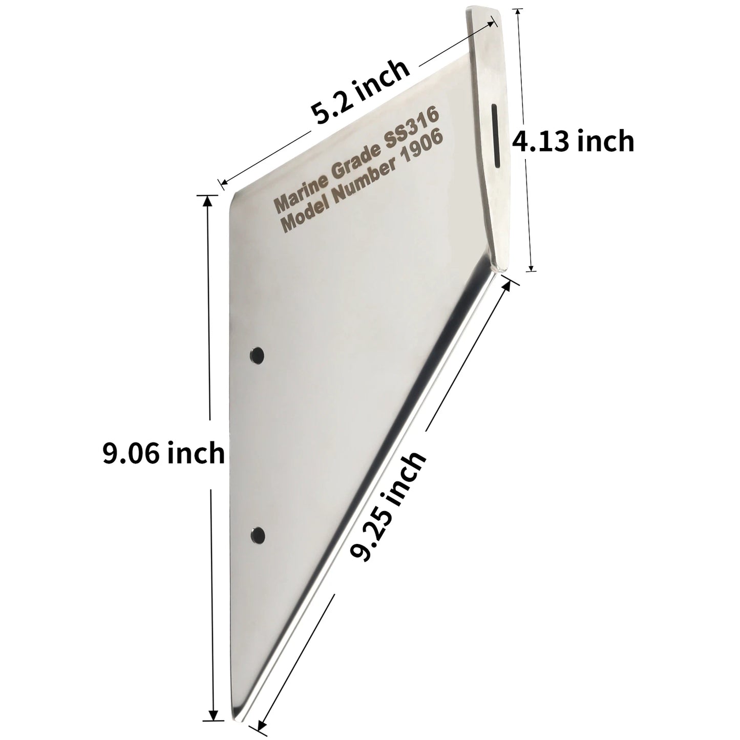 SkegGuard SS Replacement Skeg for Mercury FORCE 70-90HP 2-Stroke 1998-2002
