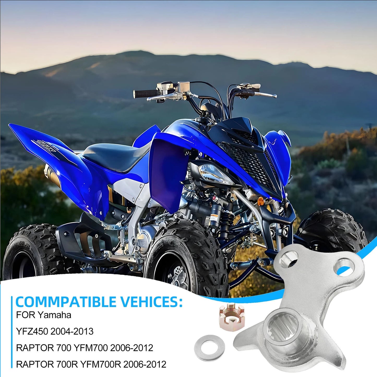 Steering Stem Pitman Arm for Yamaha Raptor YFM 700/700R (2006-2012)