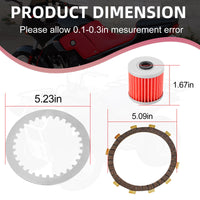 Clutch Kit & Gasket Heavy Duty for Kawasaki Ninja 250R EX250F 1986-2007